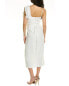 Cinq À Sept Lavonne Midi Dress Women's Ivory 0