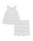 Пижама Little Me Stripe Knit Play Set.