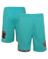 Big Boys Turquoise Vancouver Grizzlies Hardwood Classics Swingman Shorts