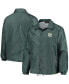 Men's Green Green Bay Packers Coaches Classic Raglan Full-Snap Windbreaker Jacket