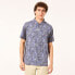 OAKLEY APPAREL C1 Airvent Rock Print short sleeve polo