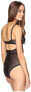 Else 168891 Womens Hidden Layer Underwire Full Cup Bodysuit Black Size Medium