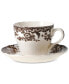 Delamere Teacup & Saucer, Set of 4