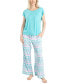 Women's 2-Pc. Sunny Style Pajamas Set