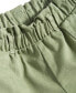 Big Girls Tie-Belt Cotton Twill Shorts