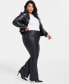 Plus Size Faux-Leather Pants, Created for Macy's