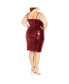 Plus Size Girly Sequin Dress