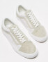 Vans Old Skool Suede trainers in white and cream