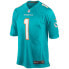 NIKE NFL Miami Dolphins Game Team Player short sleeve v neck T-shirt