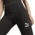 Puma Classics Pintuck Flared Leggings Womens Black Athletic Casual 62662401