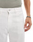 DTT rigid baggy fit jeans in white