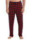 Men's Deluxe Touch Knit Buffalo Plaid Pajama Pant