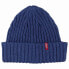 LEVIS ACCESSORIES Indigo Ribbed Beanie