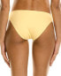 Onia Lily Bikini Bottom Women's Yellow Xs