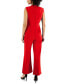 Women's Notch-Neck Sleeveless Jumpsuit