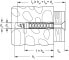 fischer SX 8 x 65 - Wall plug - Autoclaved aerated concrete - Brick - Concrete - Gypsum fibre board - Nylon - Grey - 65 mm - 8 mm