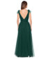 Women's V-Neck Sleeveless Chiffon Gown