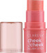 Cremefarbener Rougestift - Claresa Cheek2cheek Blush Stick 02 - Neon Coral