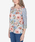 Scottsdale Women's Floral Geometric Triple Knot Top