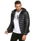 Men's Hooded & Quilted Packable Jacket