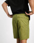 Another Influence oversized chino shorts in khaki