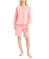 Women's 2-Pc. Cabana Casual Cotton Pajamas Set