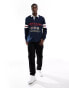 Tommy Jeans varsity explorer rugby shirt in navy