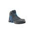 Haix Sicherheitsstiefel Connexis® GTX mid Größe 6,5 (40) grau/blau S3 HRO HI CI WR SRC Rindspaltleder 2.0-2.2 mm/Textil