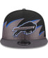 Men's Black Buffalo Bills Tidal Wave 9FIFTY Snapback Hat