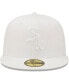 Men's Chicago White Sox White on White 59FIFTY Fitted Hat