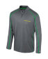 Men's Black Oregon Ducks Cameron Quarter-Zip Windshirt