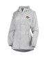 Women's Gray Los Angeles Lakers Flashback Full-Zip Jacket