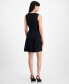 Women's Sleeveless Button A-Line Dress