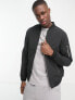 Jack & Jones Essential bomber jacket in black