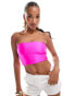 ASOS DESIGN disco bandeau in pink