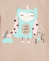 Toddler Owl Cotton Blend Graphic Tee 5T