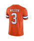 Men's Russell Wilson Orange Denver Broncos Vapor F.U.S.E. Limited Jersey