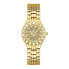 Guess Damen Armbanduhr Firework Kristallsteine gold 34 mm GW0602L2