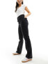 Stradivarius STR comfort fit straight leg jean in black