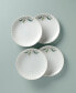 French Perle Berry Holiday Dinner Plates, Set of 4