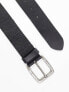 Only & Sons leather belt in black