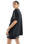 Murci exclusive oversized motif t-shirt in black