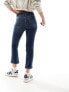 River island crop bootcut jeans in dark denim