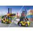 PLAYMOBIL Forklift Truck With Cargo Construction Game