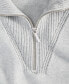 Women's Striped Half-Zip Sweater, Created for Macy's