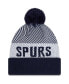 Men's Navy Tottenham Hotspur Engineered Sport Cuffed Knit Hat with Pom