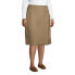 Women's School Uniform Solid A-line Skirt Below the Knee