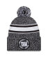 Men's Heather Black New York Giants 2023 Inspire Change Cuffed Knit Hat with Pom