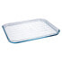 Прямоугольная форма Pyrex Classic Vidrio Прозрачный Cтекло 33 x 27 x 2 cm Простой (6 штук)