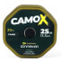 RIDGEMONKEY Connexion CamoX Soft Coated Hooklink Carpfishing Line 20 mm